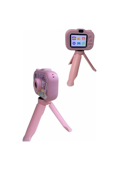 Çocuk Için Eğitici Video Kamera Ayaklı Mini Fotoğraf Makinesi