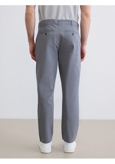 Lcwaıkıkı Classic Gri Loose Fit Erkek Chino Pantolon