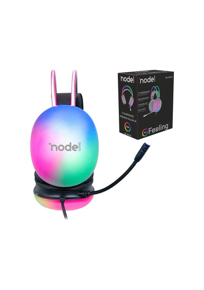 Node Game ND-HS71FLB 7.1 Rgb Işıklı Gamer Oyuncu Kulaklık