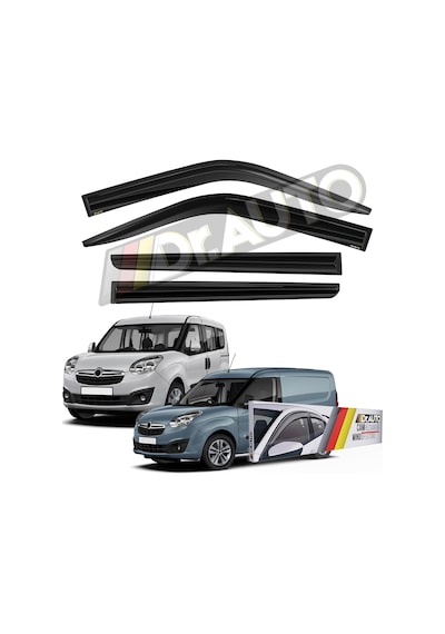 Opel Combo 2012-2018 Arası Cam Rüzgarlığı 4lü