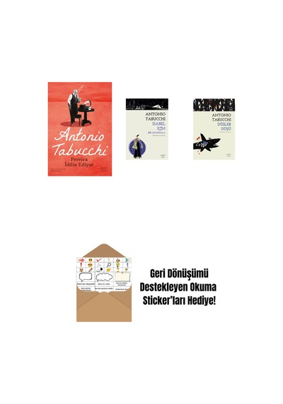 Pereira İddia Ediyor + Isabel İçin Bir Mandala + Düşler Düşü + Okuma Sticker'ları