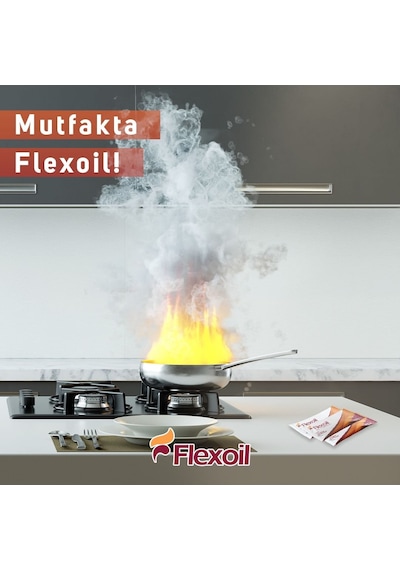Flexoil Pratik Yağ Yangını Söndürücüsü (4'lü Paket)