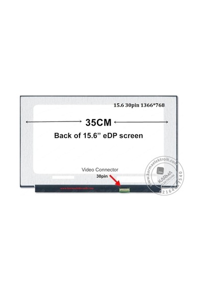 Teknikshop Asus Uyumlu Vivobook S15 S510Ua-Q72Sp-Cb Lcd Ekran Panel (Hd) 547725435