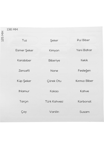 Karaca  Forbs Kaşıklı 6'lı Baharat Takımı Gri