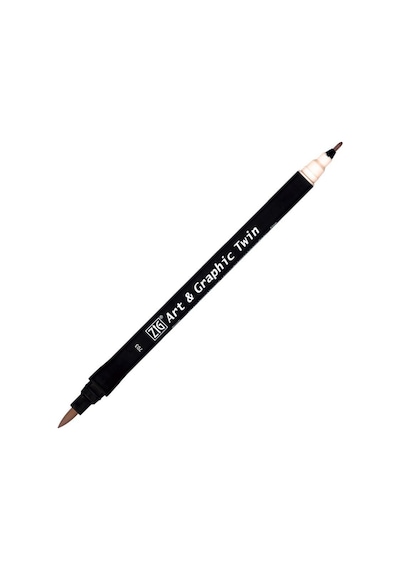 Zig Art&Graphic Twın Tut-80 87 Gray Brown