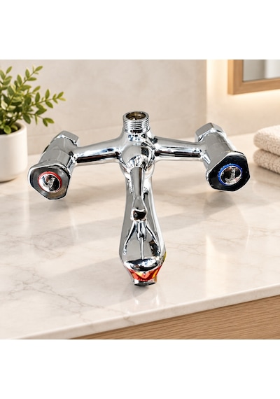 Lüx Acem Banyo Bataryası Açık Gri