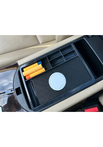 Bmw X3 F25 Kolçak İç Organizeri Magsafe Uyumlu Siyah