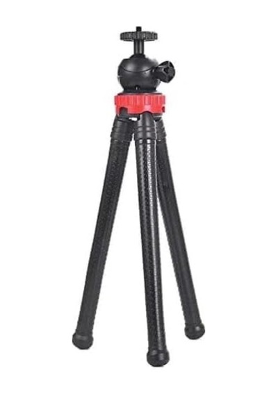 Tr 20 Cm 8 İnç Led Halka Işık Ahtapot Tripod Telefon Tutucu M-20 Genel