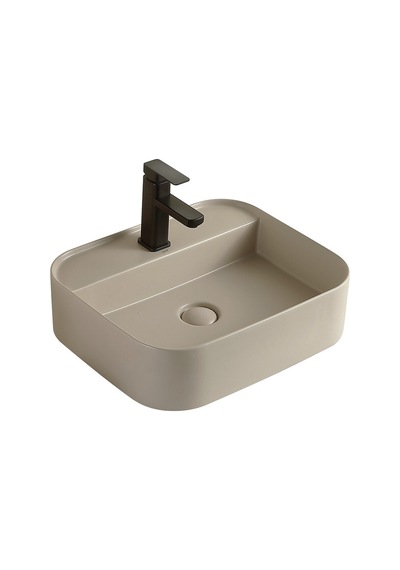 Ey-4720mk Mat Cappucino Tezgah Üstü Lavabo Cappucino