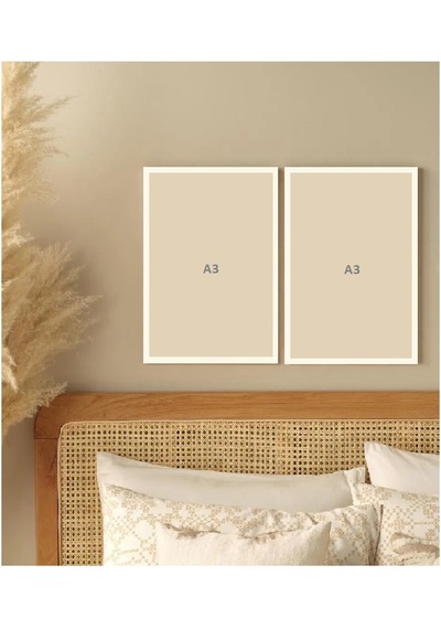 30x42cm - A3 - Resim & Poster & Fotoğraf Çerçevesi Beyaz