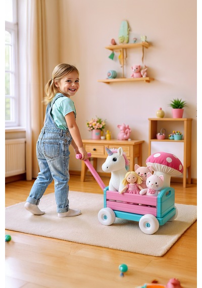 Çek Çek Arabam Pembe  / Urt046-002