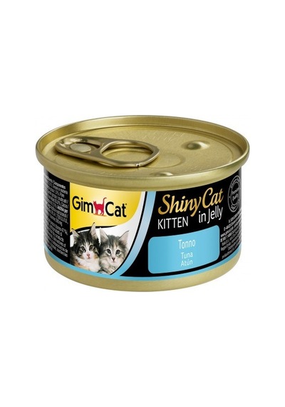 Gimcat ShinyCat Ton Balıklı Konserve Yavru Kedi Maması 24 x 70 G