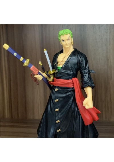 Figür Anime One Piece Zoro Karakter Figür Oyuncak Biblo 17 Cm Anime
