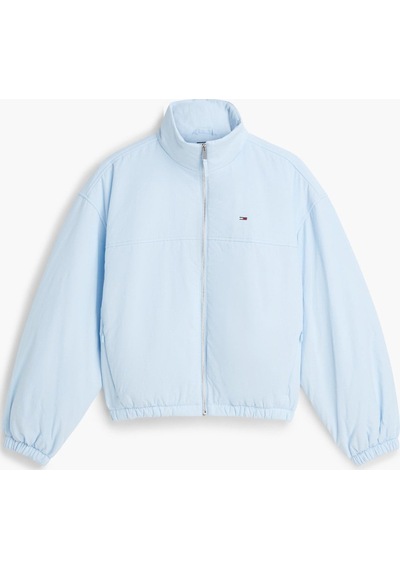 Tommy Hilfiger Tjw Kadın Dolgulu Dik Yaka Mavi Ceket-16393