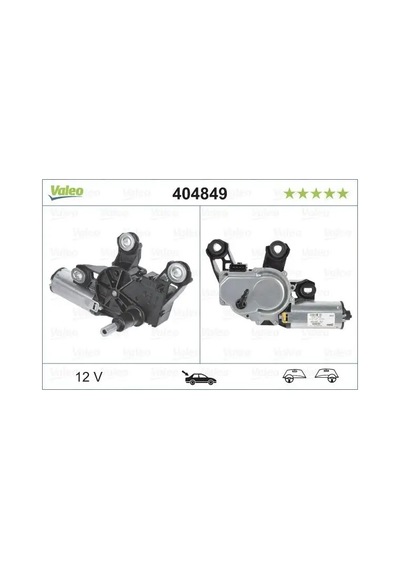 Valeo 404849 Silecek Motoru Arka 7m3955711a 7m3955711c