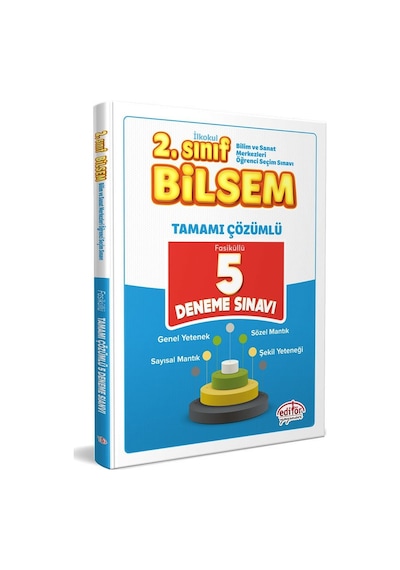 Editör Yayınları 2. Sınıf Bilsem Hazırlık Kitapları Seti 4 Lü  Set