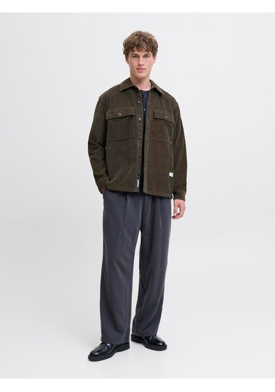 Jack & Jones Jprbluwıll Corduroy L/s Overshırt Sn Olive Olive