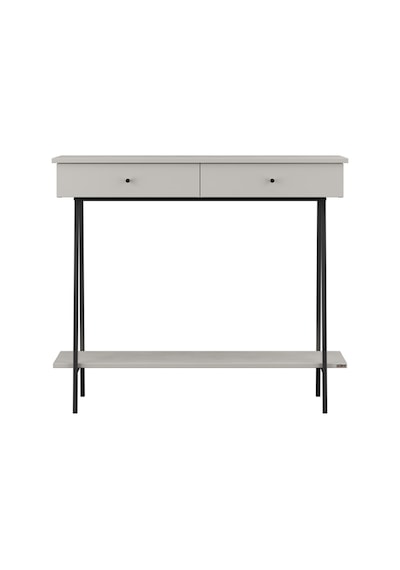 Elite İki Çekmeceli Dresuar-vizon-siyah 100x89x41 Cm Bej