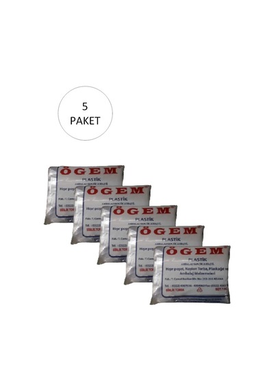 Hubrendy Tedarik Bakkaliye Naylon Torba Birlik 20x30 Cm 1 Kg 5 Paket Takriben 1,150 Adet