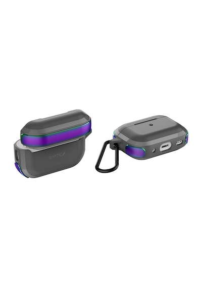 Apple Uyumlu AirPods Pro 2 Raptic Trek Serisi Askı Aparatlı Kulaklık Kılıfı Colorful