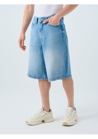 LOFT Baggy Fit Erkek Şort Lf2039625 Q1.v1 Denim