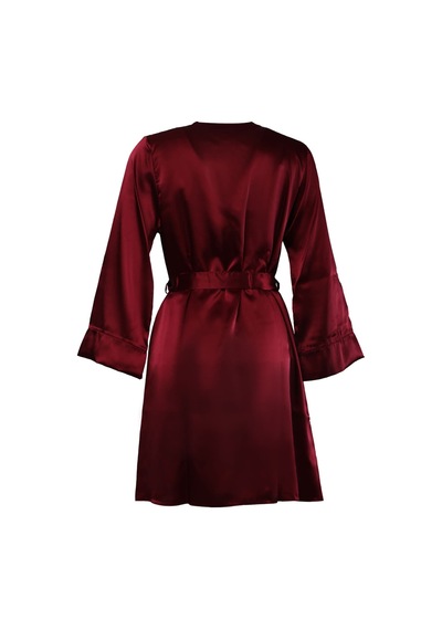Pierre Cardin 4lü Gecelik Çeyiz Takım Bordo