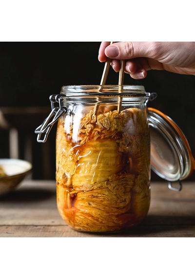Le Parfait Super Cam Kavanoz 1l Hermetik Kapaklı Fransız Konserve & Fermentasyon Kavanozu Turşu, Kefir, Yoğu Diğer