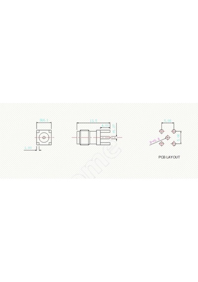 Antenna Home Ahcg.201 Sma-k Q4 Dıp Konnektör
