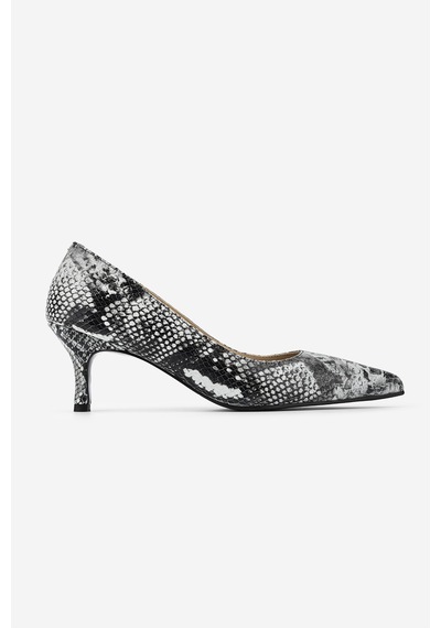 Valmenti Kadın Hakiki Deri Gri Stiletto 1168 8153 Bn Ayk Sk25-26 Grı Yln Bsk