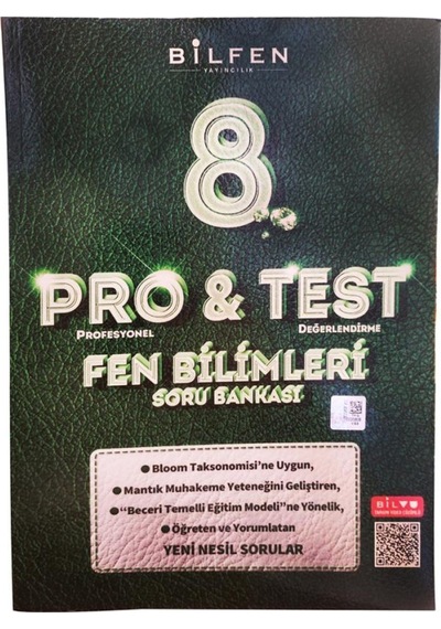 Bilfen 8.Sınıf Fen Protest Soru Bankası