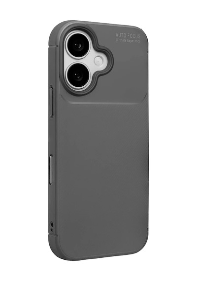Newface Apple İphone 17 Auto Focus Karbon Kapak - Gri