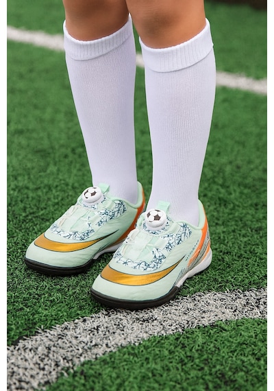 Mini Bonito Üniseks Yeni Nesil Mekanizmalı Futbol Halı Saha Ayakkabısı Mint