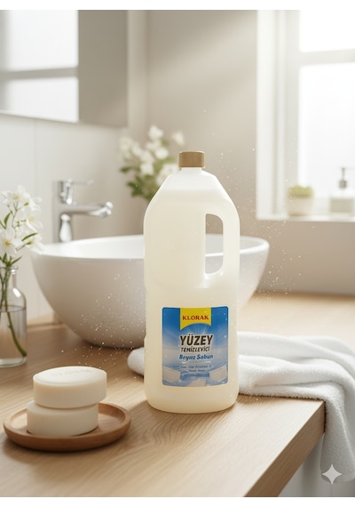 Klorak Beyaz Sabun Yüzey Temizleyici 1970 Ml 3 Adet 3'lü Set