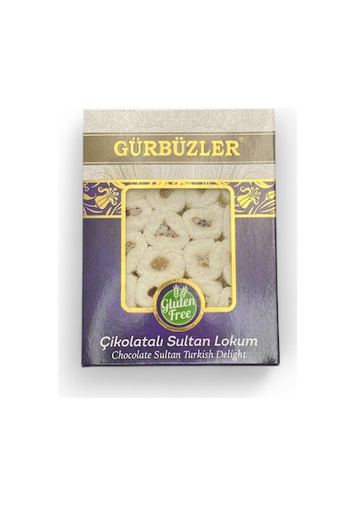 Gürbüzler Glutensiz Çikolatalı Sultan Lokum 450 G