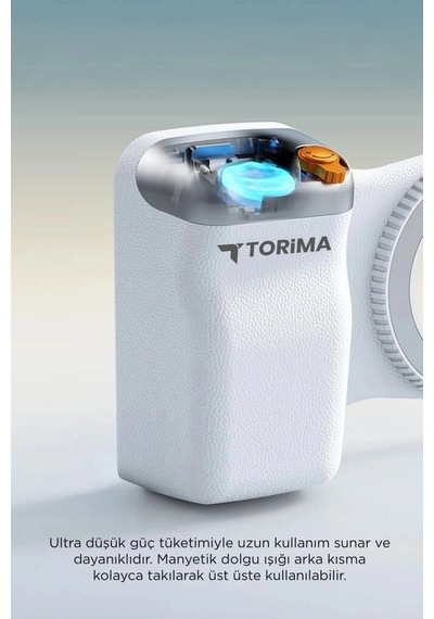 Özel Seri Torima Telefon Tutucu Pcg01 Beyaz Eller Serbest Pratik Aparat Kumandalı Stant
