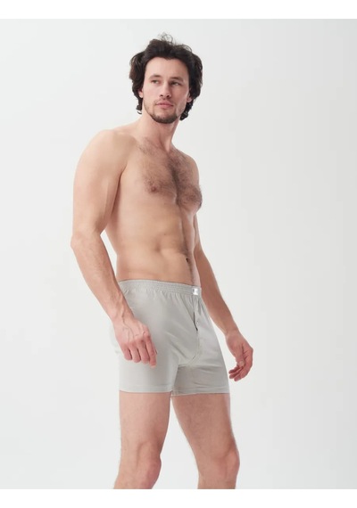 Mercan Gri %100 Pamuk Havlu Bel Boxer