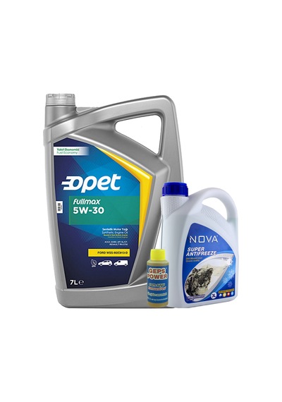 Opet Fullmax 5W-30 Sentetik Motor Yağı 7 L + Antifriz 3 L