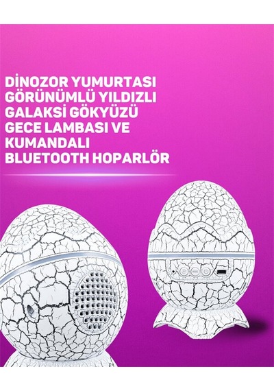 Bluetooth Hoparlör Özellikli 7 Renkli Gece Aydınlatması 48023910