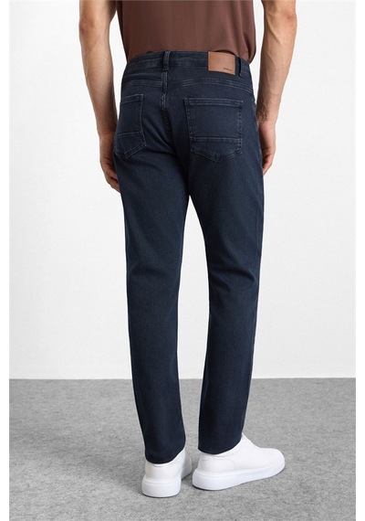 Süvari Petrol Mavi Slim Normal Bel Denim Pantolon Sdn2016600014-pet1