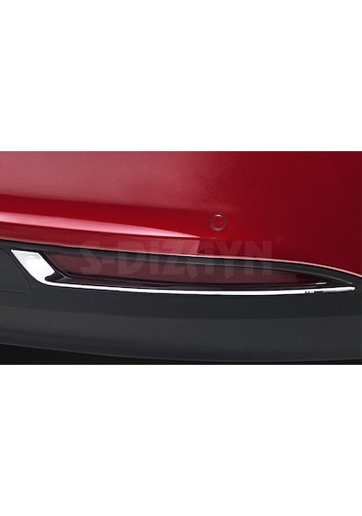 S-dizayn Fiat Egea Sd Arka Reflektör Çerçevesi 2 Prç. 2015 Üzeri Mat Krom