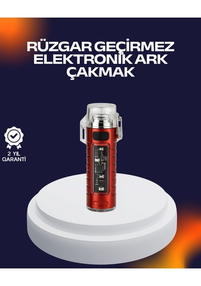 Hnrlıshp Rüzgar Geçirmez Elektrikli Çakmak Hayatta Kalma Tasarımlı