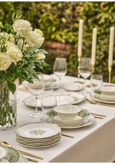 Bella Maison Rebecca New Bone 48 Parça 12 Kişilik Yemek Takımı Çok Renkli