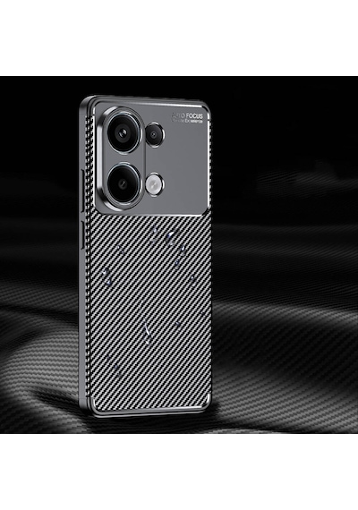 Zore Redmi Note 13 4g Kılıf Nvth Negro Silikon Kapak-siyah