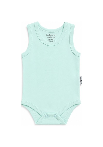 Babyhola 3'lü Bebek Çıtçıtlı Atlet Badi Bö Sevimli Hayalet Desenli 3681 Mint