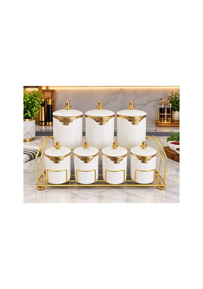 Gold Standlı Baharat Takımı 15 Parça - 932811396 Diğer