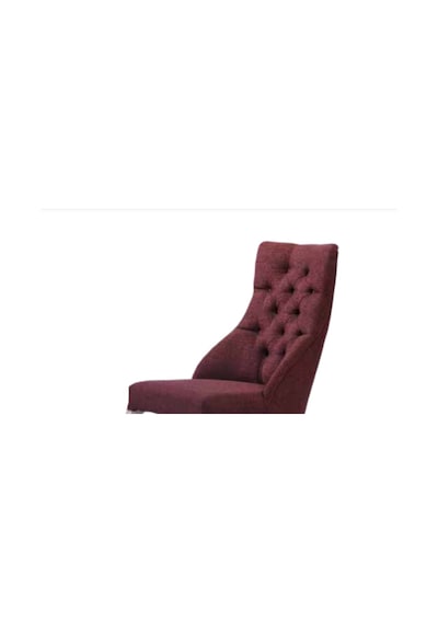 Bengimobilya Sandalye Zus066 Kapitone Model Bordo Renk Ortopedik Oturum Sırt K