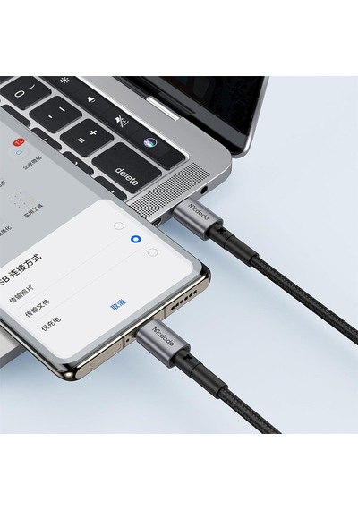 Ca-3130 65w Type-c To Type-c Hızlı Şarj Ve Data Kablosu 1,2m Standart