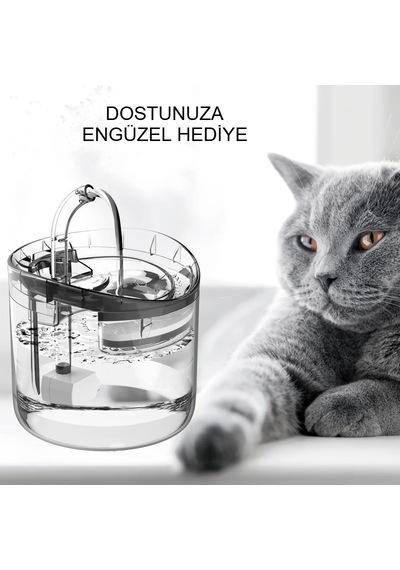 Mds Otomatik Pet Su Çeşmesi Kapasiteli Sebil Sessiz Pompa Filtreli 2 L