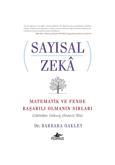 Sayısal Zeka: Matematik ve Fende Başarılı Olmanın Sırları - Barbara Oakley - Şubat 2020