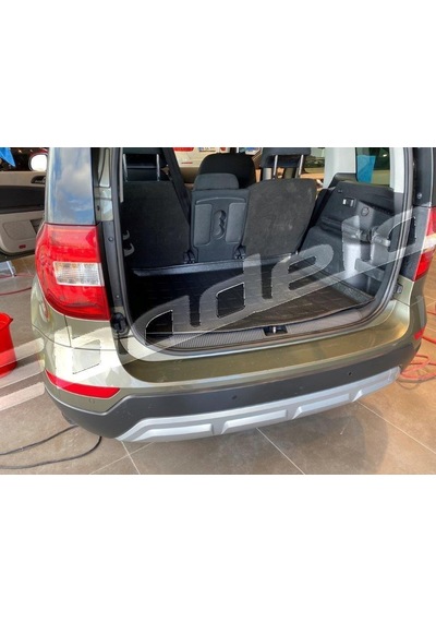 Skoda Yetı 2011 Model Uyumlu Kaucuk Kokusuz Koruyucu Kaucuk Sıyah